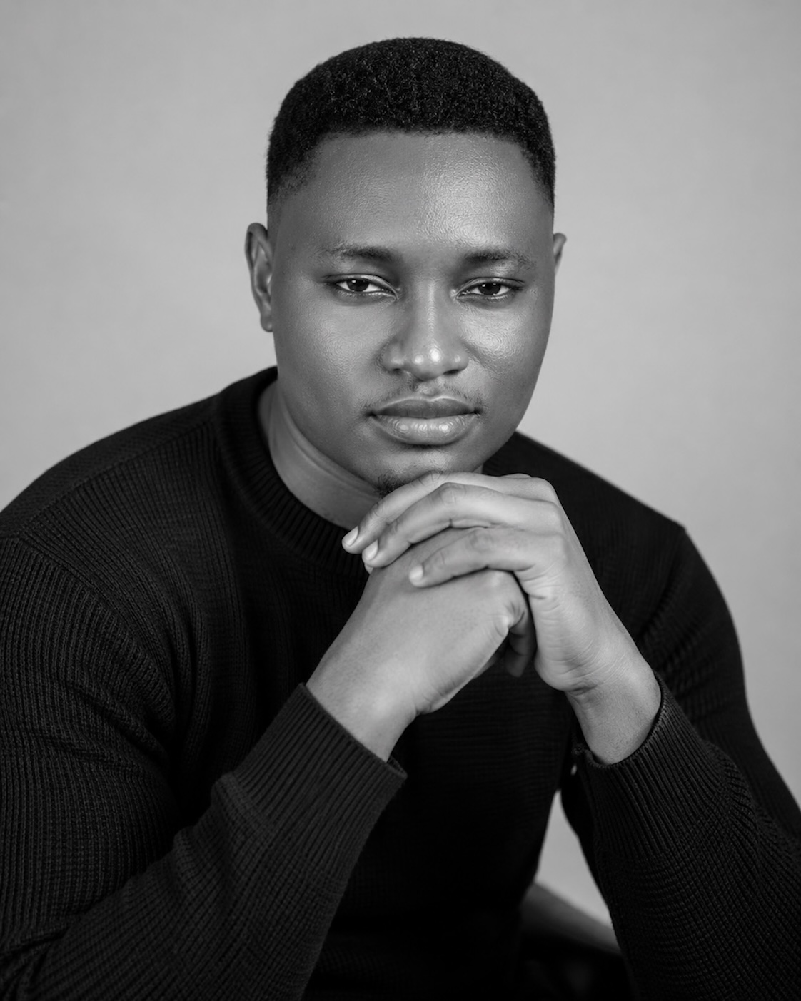 A portrait of William Akpode